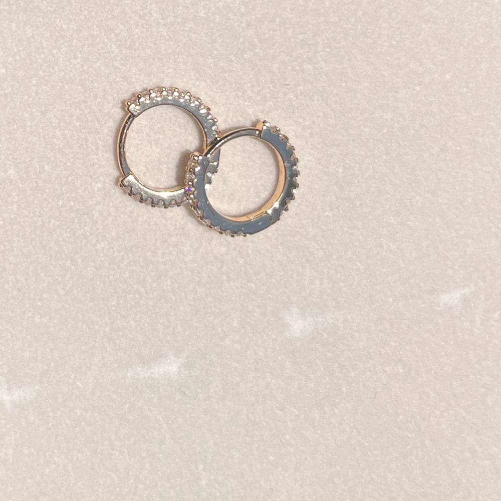 18k gp earrings
